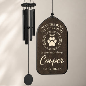 Pet Memorial Wind Chime — Hear the Wind and Think of Me (Photo • Name • Years) - Personalized Windchime 964c52c4-7d47-4ad9-afef-db255474018a.jpg