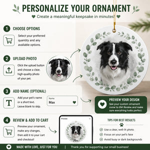 Pet Memorial Portrait Ornament — Photo, Name & Years - Personalized Aluminum Ornament 9667d15a-d21f-4697-9261-5e6a62f283de.jpg