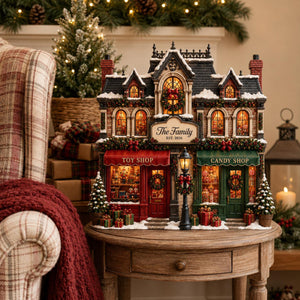 Custom Family Christmas House Wooden Block, Personalized Gingerbread Home Sign, Rustic Holiday Mantel Decor, Unique Keepsake Gift Idea 96841fa4-65d2-4363-a4b9-705e4c7ab007-5.jpg