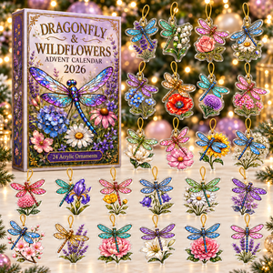 Dragonfly & Wildflowers Advent Calendar 2026 - 24-Day Festive Countdown, Acrylic Charms Blind Box - Gift For Dragonfly Lovers 96b2be26-5376-49ce-9bde-034321add080-dragonfly-box-charms.png
