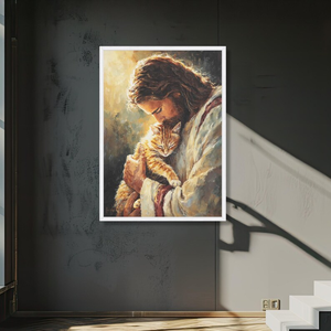 Personalized Jesus Holding Cat Canvas Wall Art – Custom Cat Portrait from Photo, Christian Gift for Cat Lovers & Spiritual Home Decor 96d599d1-e701-4ab3-9118-4751700bea29-k4_converted.png
