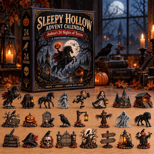 Personalized Halloween Advent Calendar, Custom Name Sleepy Hollow Countdown Box, 24 Nights of Terror, Headless Horseman Spooky Gift 96db82c0-e76d-46af-86ef-c197d3fa18f2-il_1588xN.8506987300_h8mm.jpg