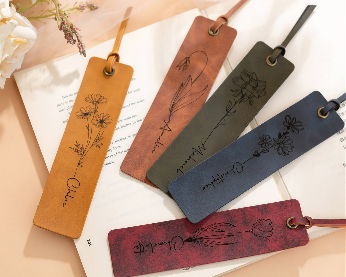 Custom Leather Bookmarks, Gifts for Readers, Bridesmaid Gift, Wedding Gift, Bachelorette Favors, Gift for Mom 96e5748a-0726-476e-9404-e7070d917941-2.jpg