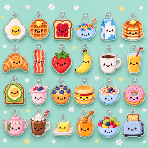 Kawaii Breakfast Advent Calendar with 24 Acrylic Charms, Cute Food 2D Christmas Ornaments, Mini Hanging Charm Set, Christmas Countdown Gift for Kids 96f645cf-23d9-4eaa-a0a8-ce0c5f161260-m-i-2.png