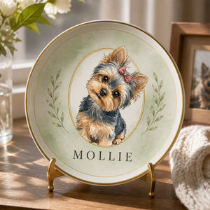 Custom Pet Portrait Jewelry Plate — Watercolor Cameo with Name - Personalized Jewelry Plate 97022707-03d9-4f2a-81a5-65721711501f.jpg