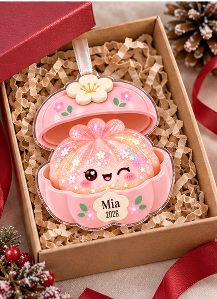 Personalized Glitter Dumpling Ornament, 3D Squishy Style Christmas Ornament, Custom Name Ornament, Kids Christmas Gift, Squishy Ornament 97093fc1-03af-4ddd-889c-8a40b768b581-mockup_split_5.png