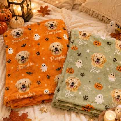 Custom Halloween Pet Photo Blanket, Personalized Dog Cat Portrait Throw, Spooky Season Decor 9713a591-630a-404c-94de-7c01eac9e79e-fdgdf-21-.webp