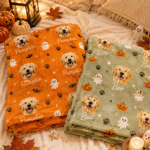 Custom Halloween Pet Photo Blanket, Personalized Dog Cat Portrait Throw, Spooky Season Decor 9713a591-630a-404c-94de-7c01eac9e79e-fdgdf-21-.webp