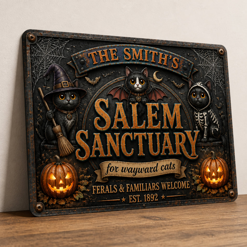 Personalized Salem Sanctuary Cat Metal Sign - Personalized Metal Sign 9716ffc5-ab6e-4419-819f-8fff09807489.jpg