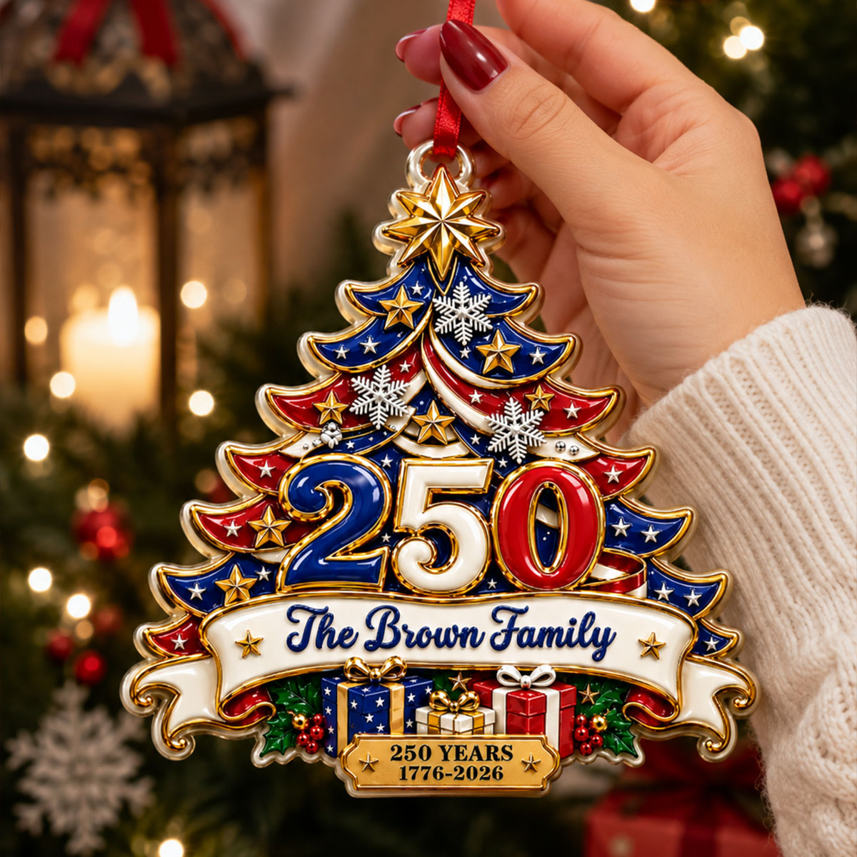 Personalized US 250th Anniversary Ornament - Real 3D Raised Ornament 973961b8-c32e-483c-9f4e-4dc047ca4d90-2-10-.jpg