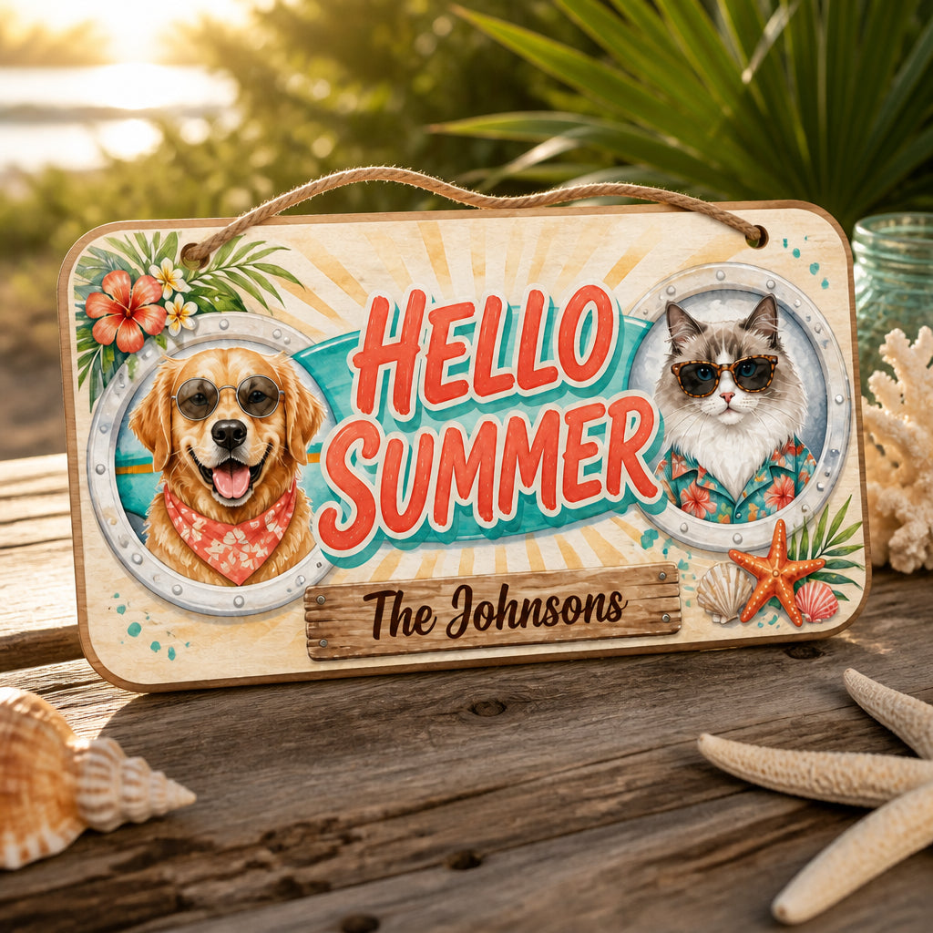 Hello Summer Pet Portrait Wood Sign - Personalized Wood Sign 973d1fc8-c6b5-4ca7-a2f3-b682506cda43.jpg