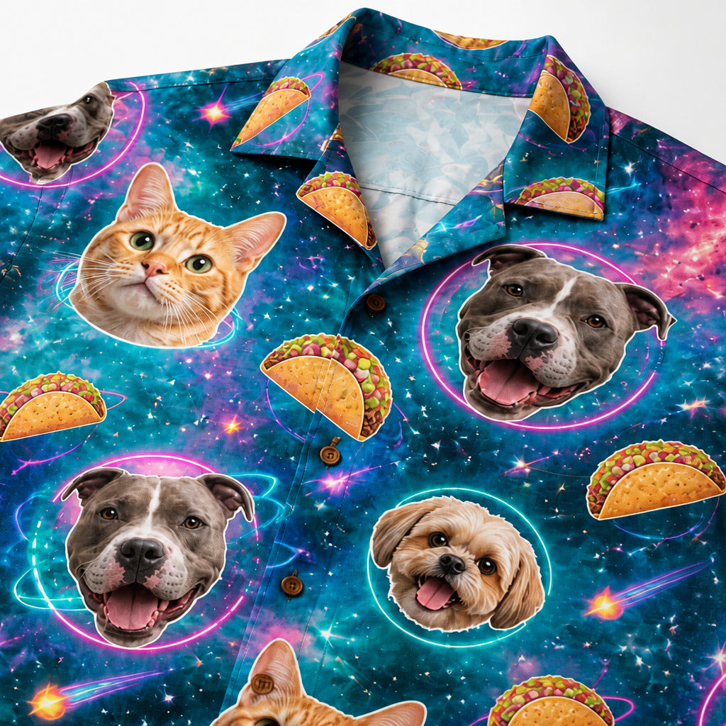 Custom Pet Face Taco Galaxy Hawaiian Shirt (AOP) - Personalized Hawaiian Shirt 9747a012-2a6f-4967-9f9b-3c3121907cd1.jpg
