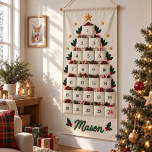 Personalized Advent Calendar for Kids, Custom Name 24 Pocket Christmas Countdown, Fabric Hanging Calendar, Sibling Christmas Tradition 974e8444-b376-4737-86ed-aaf94bfc8063-ghhhhhhhhhhhhhhhhh-3-.webp