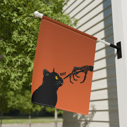 Black Cat Garden Flag Cute Halloween Porch Decor with Skeleton Hand Funny Boop Cat Gift Idea for Cat Lovers Outdoor Spooky Yard Banner 97550197-1f00-45c5-8199-7dbed76b738a-2.jpg