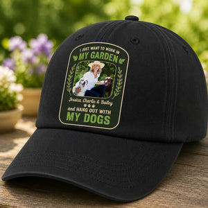 Garden + Dogs Photo Cap – Custom Photo & Names - Personalized Printed Cap 975cf260-4186-42cb-aa82-6ffc4faa2649.jpg