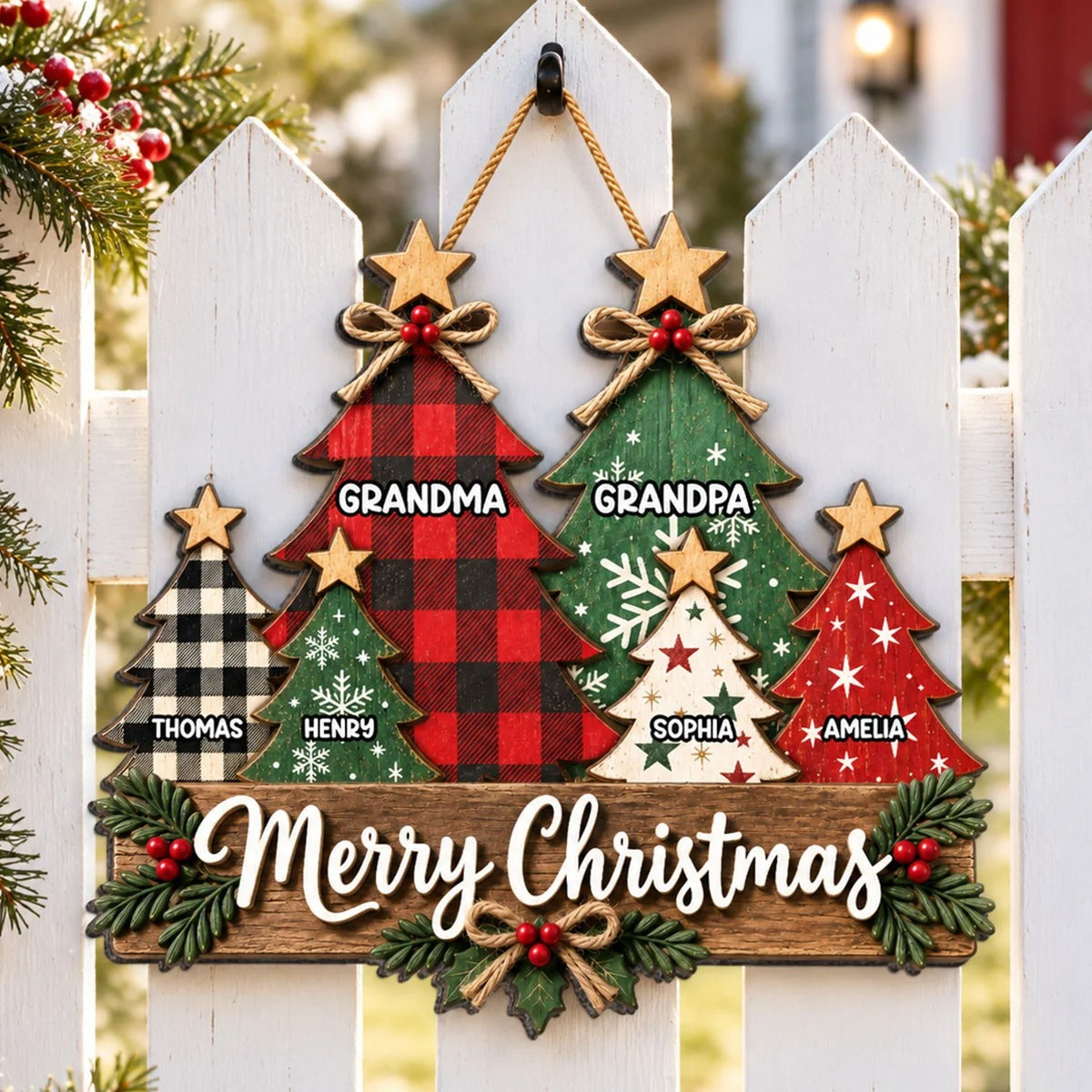 Rustic Grandparents Grandkids Christmas Tree - Personalized Wood Sign - Christmas Decor For Grandma, Grandpa 976118c4-fd79-4be0-a32d-59ff3510fa12-XIEy42GQxS__web9.jpg