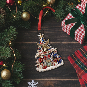 250 Years America 2D Ornament, 250th Anniversary Xmas Decor, Patriotic Christmas Tree Ornament, 1776 - 2026 Keepsake Gift, USA Christmas Bauble 976fa73b-fc41-4ca8-8ea2-6004b2ee940a-7.png