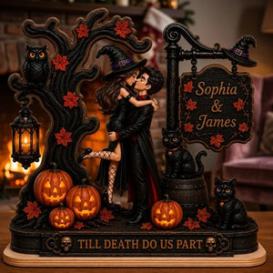 Personalized Till Death Do Us Part Halloween Couple Wooden Plaque, Witch and Wizard Kissing Sign, Gothic Wedding Gift, Romantic Spooky Decor 9774d4ae-d891-4277-a947-6bd17864f4b0-fdsdfse-1-.webp