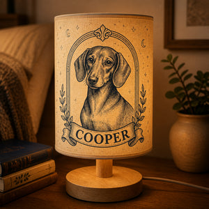 Custom Pet Portrait Fabric Lamp – Vintage Etching with Name Banner - Personalized Custom Fabric Lamp 977ae178-7969-468f-9e46-365b7da08868.jpg