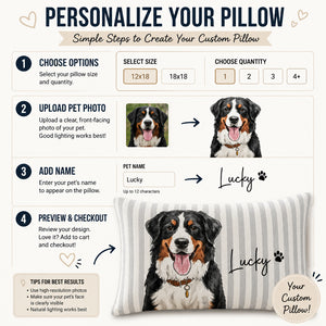 Custom Pet Portrait Name Pillow – Ribbon Badge Edition - Personalized Pillow 9794f03d-2412-4814-bf01-23c73969b8a9.jpg