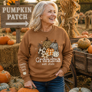 Grandma Pumpkin Patch Sweatshirt — Personalized Names & Est. Year - Personalized Sweatshirt 97a82a73-c917-4fca-b339-fd74530049ad.jpg