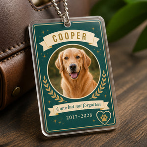 Pet Memorial Photo Keychain – Gone But Not Forgotten (Name + Years) - Personalized Acrylic Keychain 98049eb2-e3f0-4f91-b5d6-d8ea16d59845.jpg
