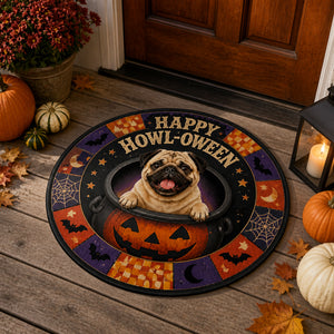 Halloween Pet Photo Round Doormat – Upload Your Pet - Personalized Doormat 98137d93-15e8-4bcd-8a39-3fcaffc7a2dd.jpg