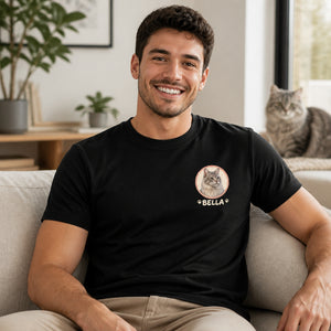 Custom Pet Portrait Name Tee – Left-Chest Badge - Personalized T-shirt 982428bb-1bbd-4bf1-b4ee-17ed90c7f349.jpg