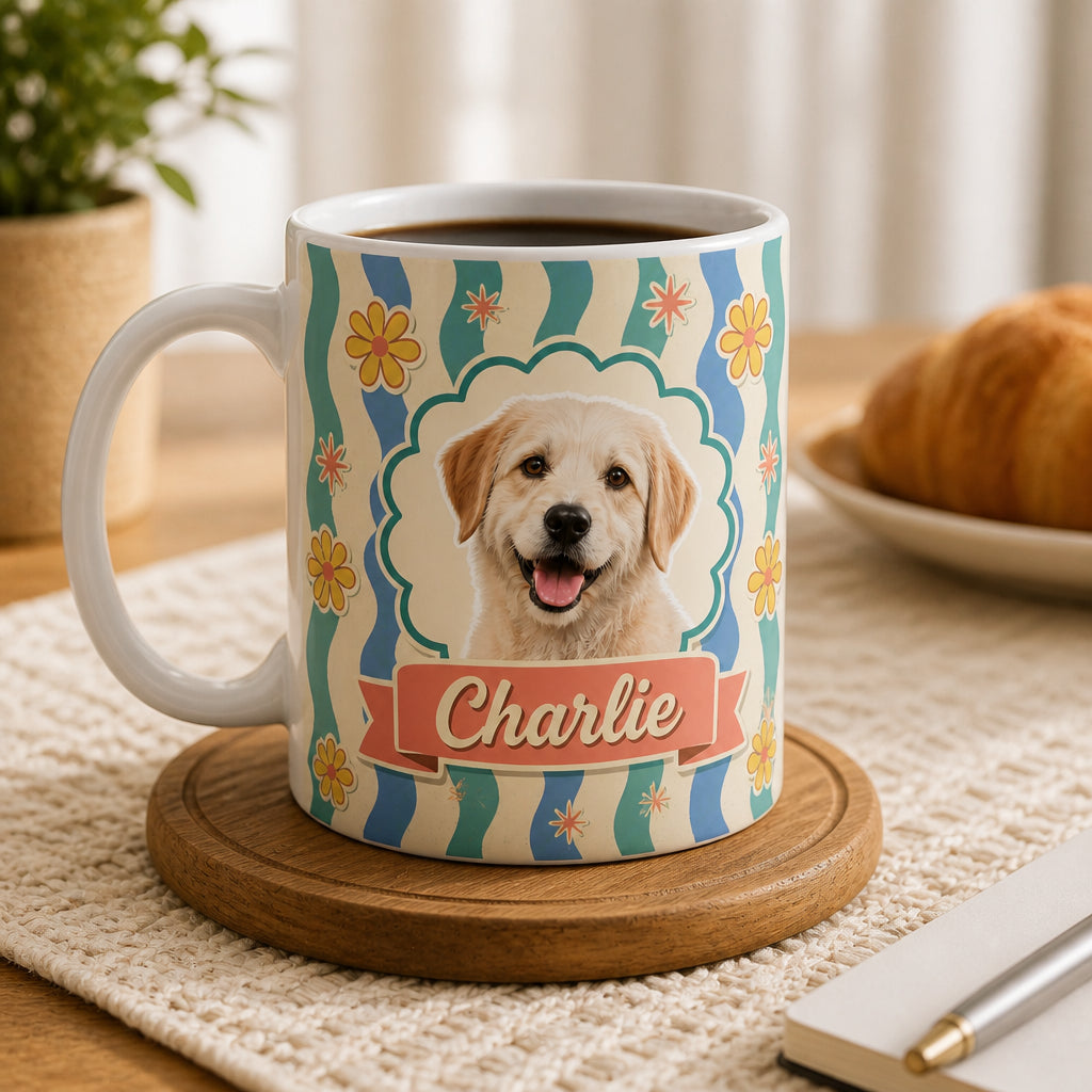 Retro Pet Photo + Name Pattern Mug - Personalized Edge-to-Edge Mug 9828374a-00fe-428d-b500-06dee7f4af5a.jpg
