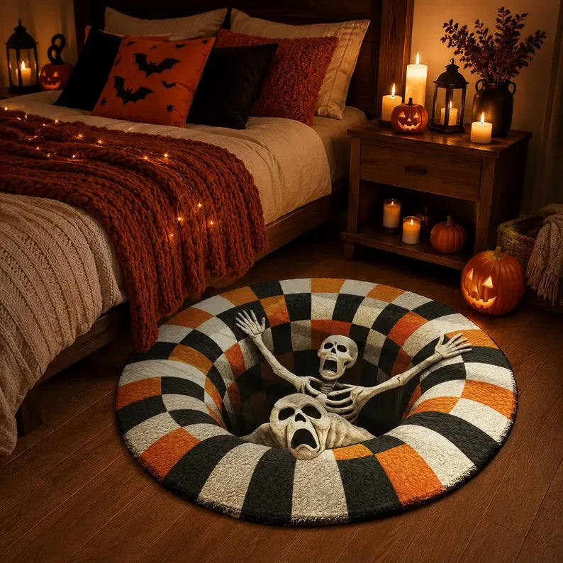 3D Skeleton Halloween Rug, Round Spooky Area Rug, Optical Illusion Floor Mat, Creepy Halloween Decor, Horror Rug 9839784b-e72e-495a-9f51-7ab8cbe1def2-cghgghgfgfg-5-.webp