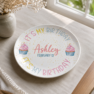 Custom Kids Birthday Plate, Personalized It’s My Birthday Plate, Reusable Birthday Party Dish, Birthday Girl Gift Idea, Keepsake Plate 98661476-5952-422a-9888-9b6834122bdb-banner-5.png