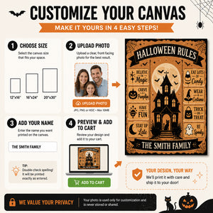 Halloween Rules Personalized Family Canvas - Personalized Canvas 986856cf-4658-4692-8286-9b9ce88a9c0a.jpg