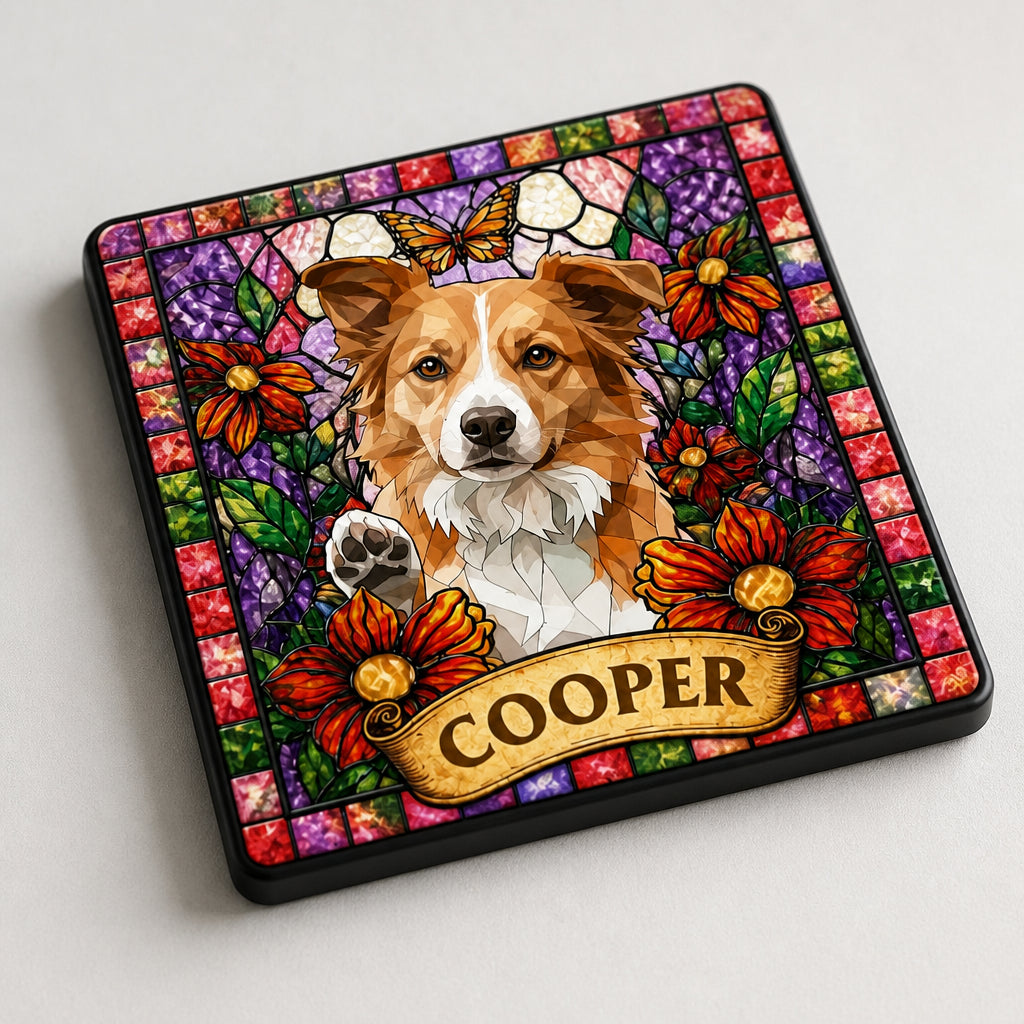 Custom Stained-Glass Pet Portrait Magnet - Personalized Custom Shape Fridge Magnet 98742075-d325-4be0-8e5a-f29b9fbb4fbf.jpg