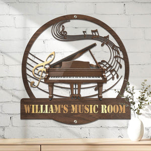 Custom Name Piano Room Metal Sign, Piano Player Name Sign, Music Wall Art, Music Room Metal Sign, Piano Player Gift, Music Lover Home Decor 98acab5b-1ab7-4176-8bec-878654a9f869-b2.jpg