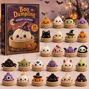 Boo Dumpling Halloween Advent Calendar 2026 - 24-Day Festive Countdown, Acrylic Charms Blind Box - Gift For Crochet Lovers 98d9e554-1023-4703-a888-08eb8fa0335f-boo-dumpling-box-charms.png