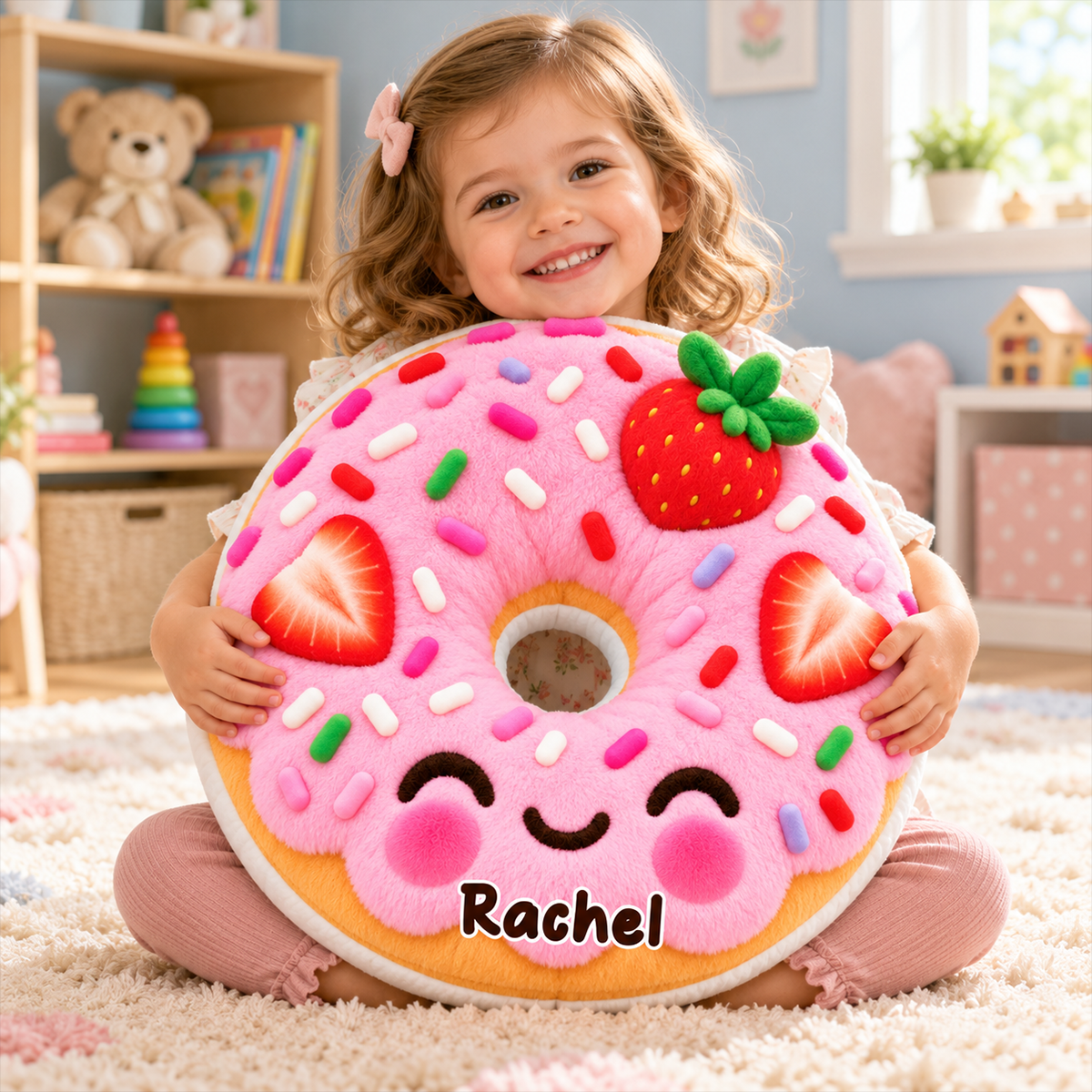 Cute Donut Custom Shaped Pillow - Personalized Gifts for Him/Her 98f05f37-cb27-44cb-ac5d-35d05735cde3-5-6-.png