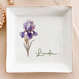You Are My Sunshine On A Cloudy Day- Personalized Jewelry Dish - Gift for Bestie, Gift for Friend, Daughter 98f1337d-c620-4f6f-94be-6dafff363e0b-b3.webp