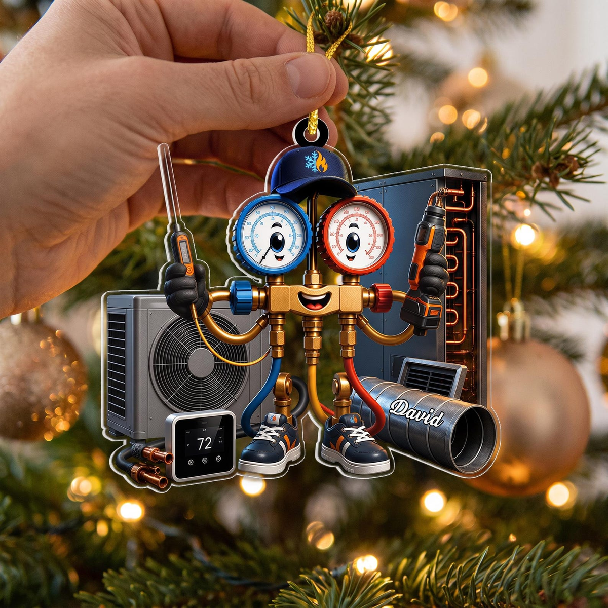 Personalized HVAC Unit Christmas Ornament 3D Effect, Custom AC Technician Gift, Funny Electrician Holiday Decor 98fc920e-9d6b-461e-92c7-5f5a97e275ea-yu1_converted.png