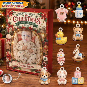 Baby First Christmas Advent Calendar, Personalized 24 Acrylic Charms, Custom Photo Keepsake, 2026 Countdown 9901b35c-0b60-4109-ac53-4ab8fa62b72a-il_1588xN.8525197846_n1r8.jpg