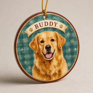 Custom Pet Portrait Name Round Ornament - Personalized Ornament 99136549-916b-4275-af18-217fc2b0e469.jpg