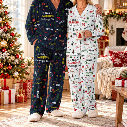 Personalized Grandma Grandpa Pajama Pants, Custom Grandkids Names Christmas Lounge Pants & Sweatpants, Grandparent Gift 99363b21-7f1c-4fff-8d94-69adbfd4dabb-7.webp
