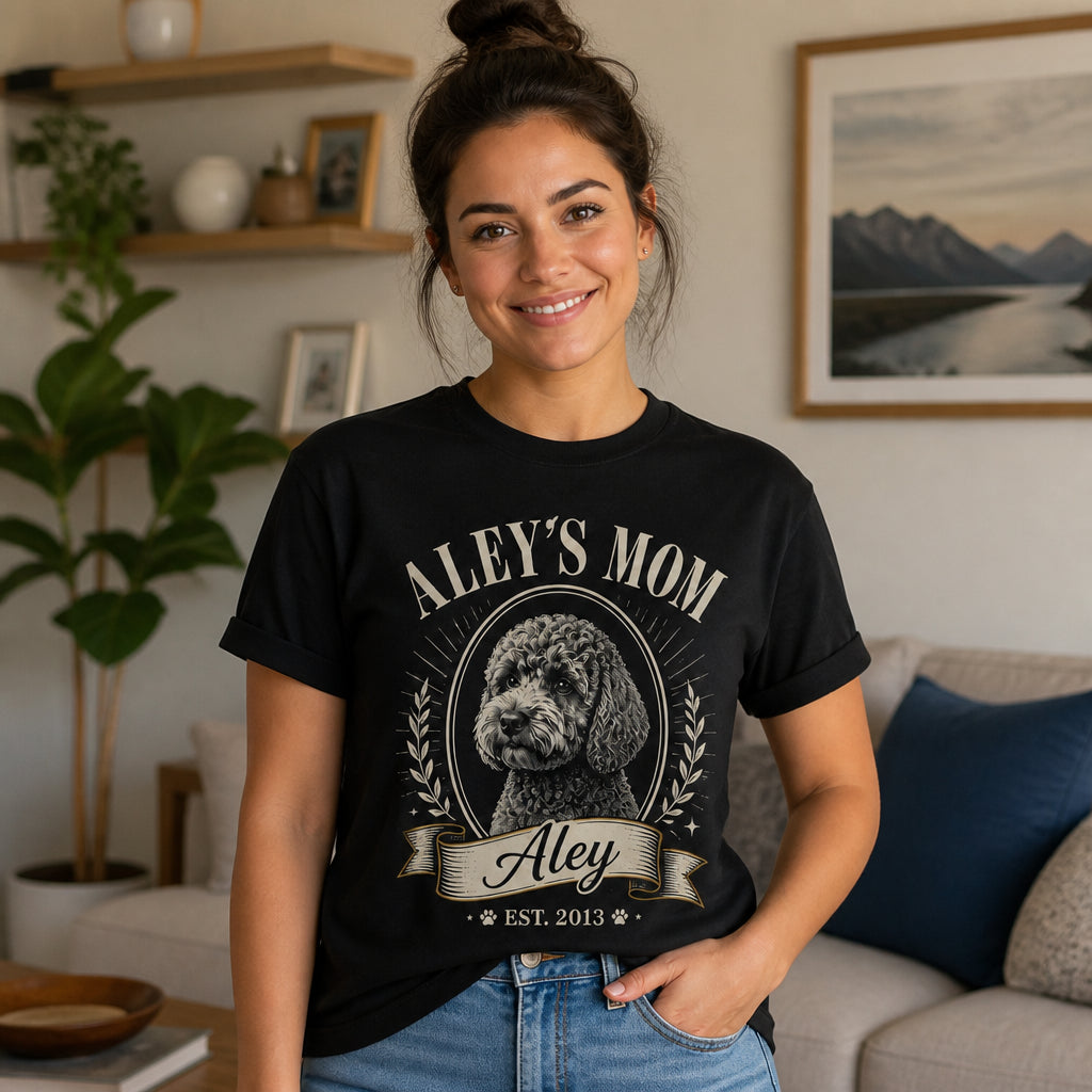 Custom Pet Parent Cameo Tee – {Pet Name}'s Mom/Dad • Est. {Year} - Personalized T-shirt 995d1cf1-5f02-442a-a4cf-7134db2d6abd.jpg