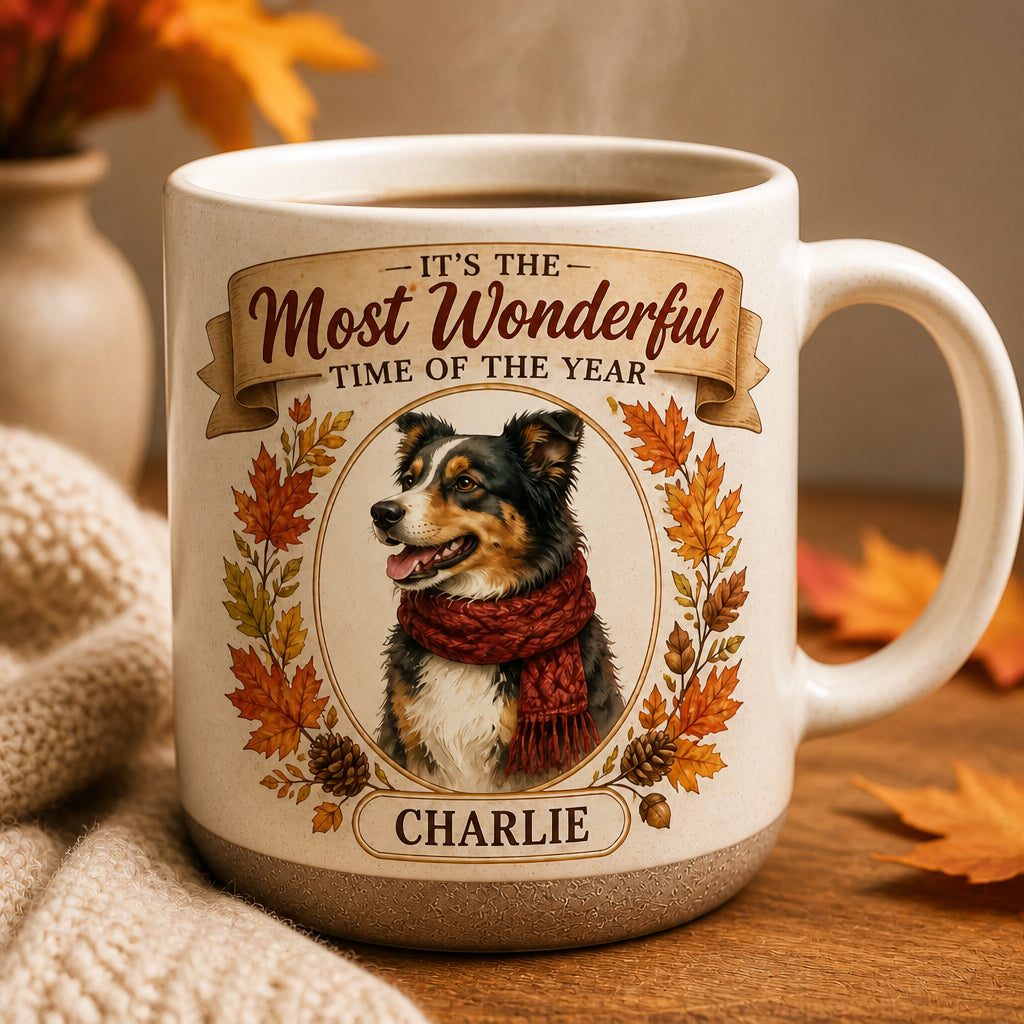 Autumn Pet Portrait Pottery Mug – It’s The Most Wonderful Time Of The Year - Personalized Pottery Mug 995f9888-8bbc-47c2-885f-4c42185ac105.jpg
