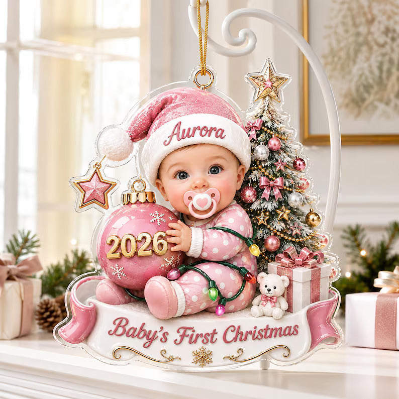 Custom Baby’s First Christmas Ornament 2026, Custom Baby Name Acrylic Ornament, First Christmas Keepsake, Newborn Baby Gift 996e02b4-57f8-4db8-a0ea-4cd14e82c967-dfghdrtyg-3-.jpg