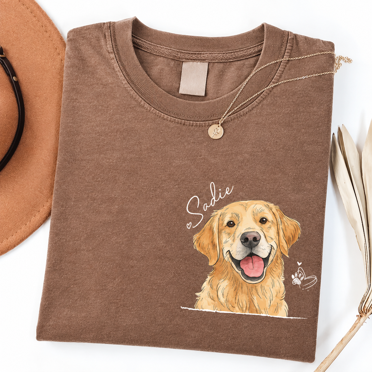 Custom Dogs Face Watercolor Photo Shirt, Pet Portrait Crew Neck Gift For Dog Cat Lover 99751ee3-0238-4fd0-96fd-ce8010f10685-557c5175-ac15-4818-9c02-66f62dca0201.png