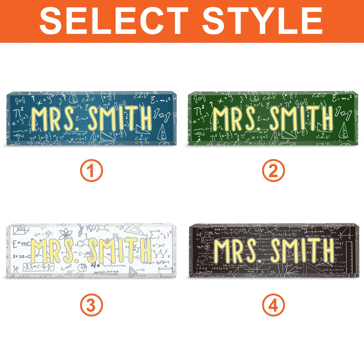 Custom Math Teacher Desk Name Plate Gifts, Personalized Gifts For Teacher, Teacher Acrylic Block, Teacher Appreciation Gift, Teacher Decor 998dda26-624a-481c-8912-4852af9f0a86-2.jpg