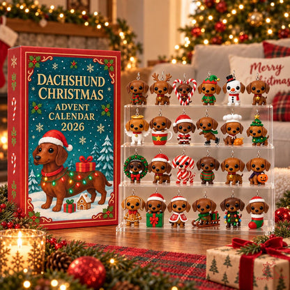 Dachshund Christmas Advent Calendar 2026, 24 Days Holiday Countdown Gift Box, Acrylic Dachshund Hanging Ornaments 99b0148d-123b-48a0-8530-ee98fde0d88b-il_1588xN.8638285409_pyvh.jpg