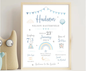 New Baby Personalised Print | Birth Details Gift | Keepsake Print | New Baby Gift | New Baby Girl | Newborn Gift 99ba9dda-4860-4d14-92f2-bcaedd655c89-hghghj-7-.webp