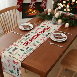 Personalized Family Name Word Christmas Theme Table Runner, Christmas Carpet Runner, Holiday Decoration Gift, Custom Family Christmas Gift 99be6c79-89c6-42a9-a533-8ade32631eb4-dfgdf-7-.webp