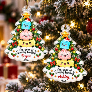 The Year Of Squishies - Personalized Acrylic Ornament - Christmas Gift, Keepsake For Kids, Teenagers 99c6c268-0792-4cb5-aa78-ea475b45c022-banner-1-.webp